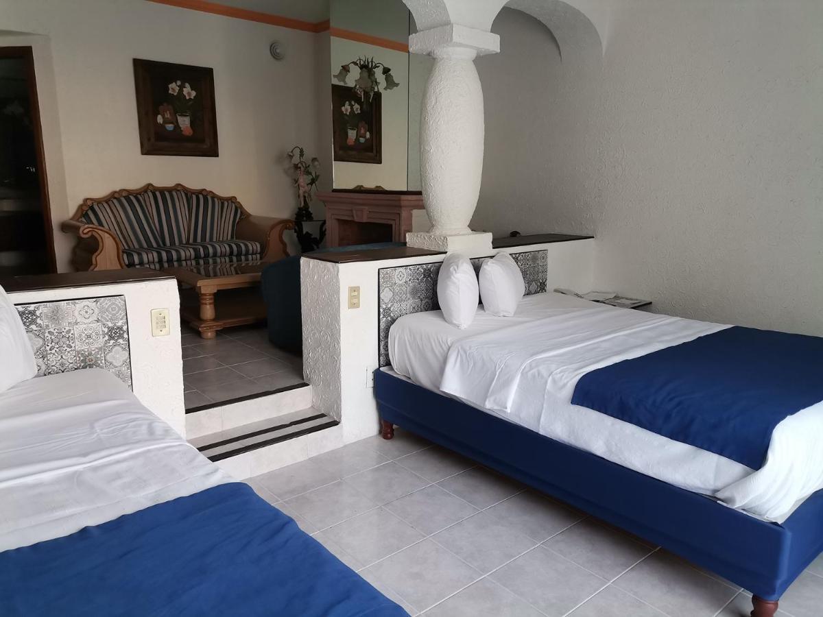 Gran Hotel Hacienda De La Noria Aguascalientes Eksteriør bilde A room at the hotel