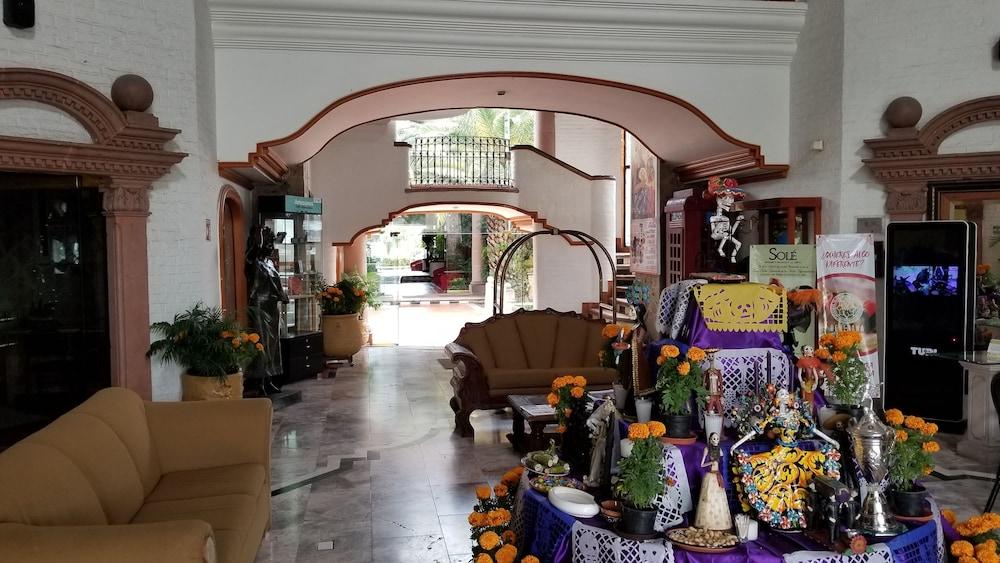 Gran Hotel Hacienda De La Noria Aguascalientes Eksteriør bilde Interior of the hotel