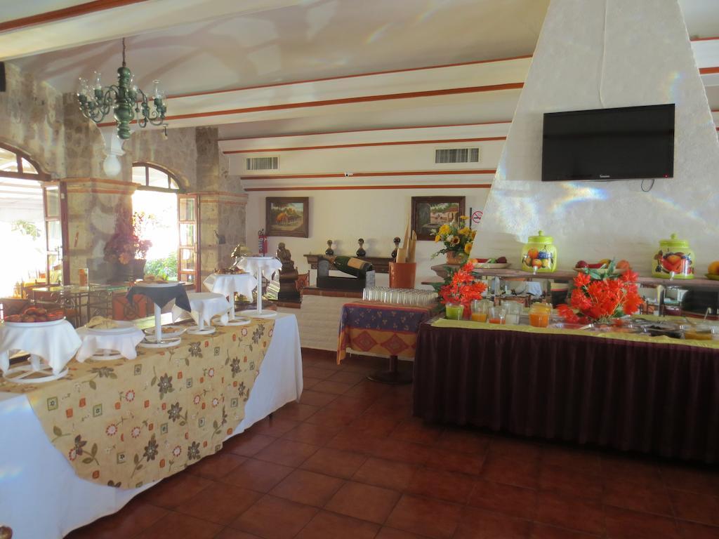 Gran Hotel Hacienda De La Noria Aguascalientes Eksteriør bilde The interior of the restaurant