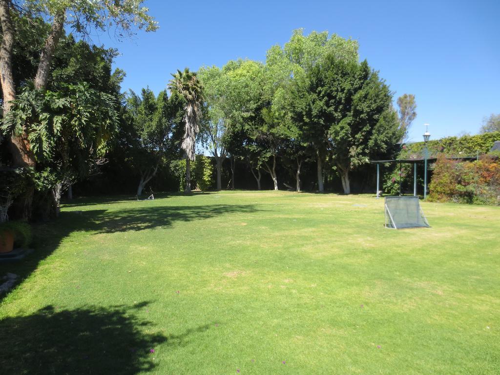 Gran Hotel Hacienda De La Noria Aguascalientes Eksteriør bilde The lawn at the center of the campus