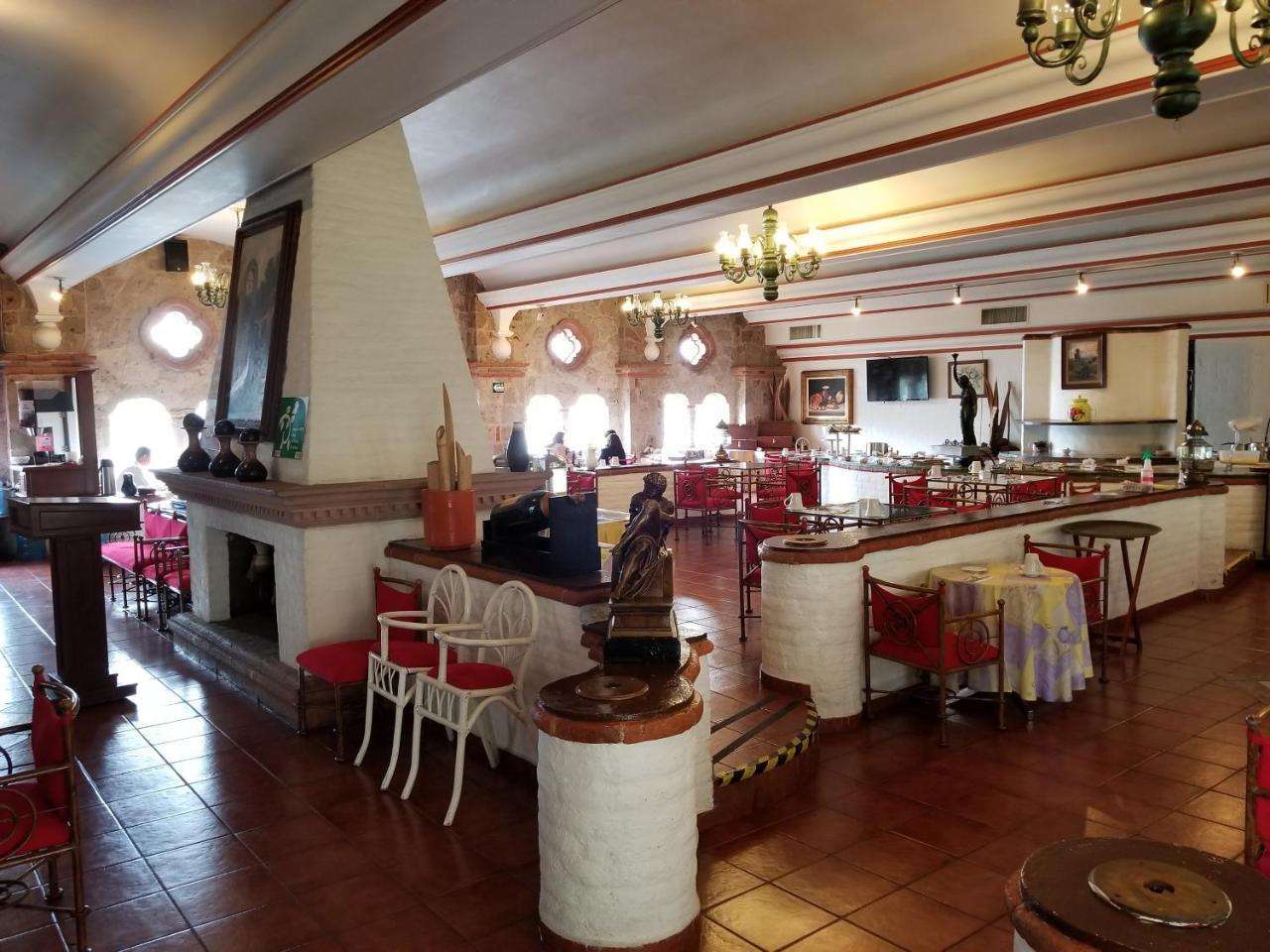 Gran Hotel Hacienda De La Noria Aguascalientes Eksteriør bilde Interior of the restaurant