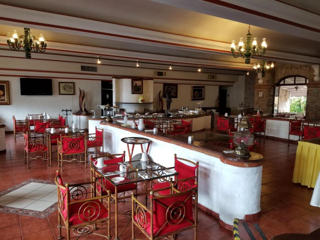 Gran Hotel Hacienda De La Noria Aguascalientes Eksteriør bilde The restaurant at the hotel